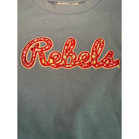 Champion Ole Miss Rebels crewneck gameday sweatshirt women's small - Picture 2 of 5